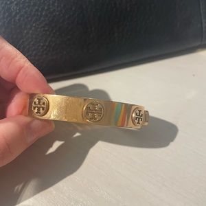 Tory burch gold plated bracelet